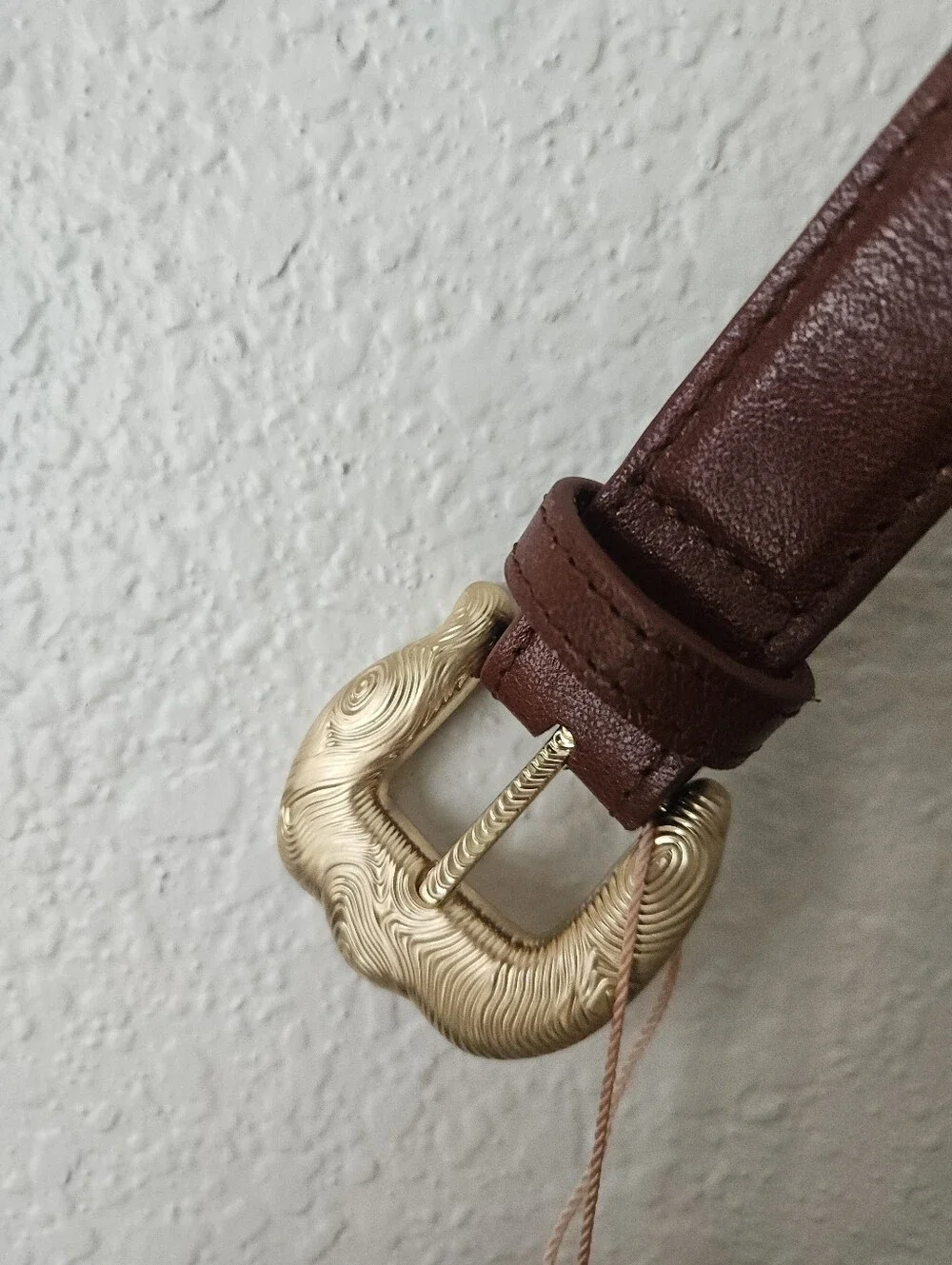 nwt cult gaia western leather belt, xs s